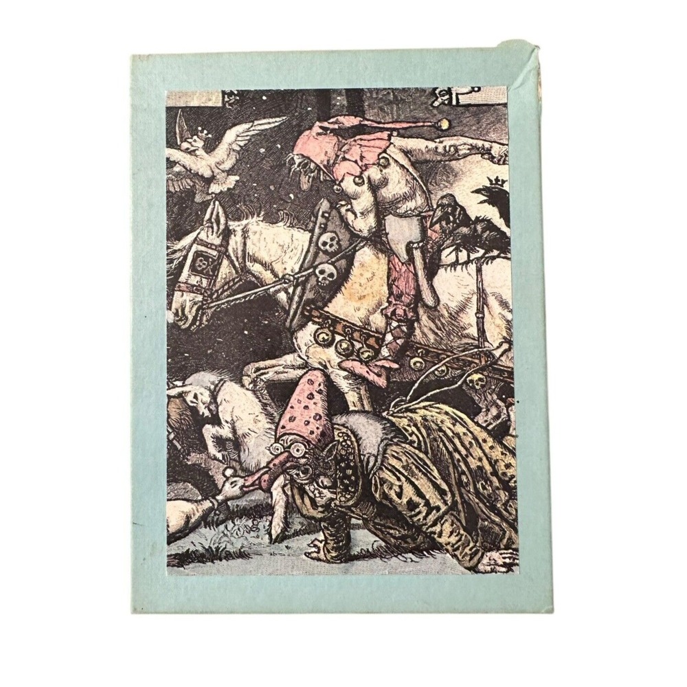 Vintage Fairytale Procession Scroll Herman Vogel 1998 Green Tiger Press 5ft Long